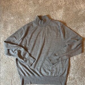 RODIER Women's Gray Turtleneck Sweater